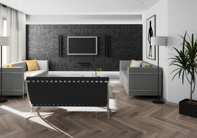 Ламинат Kronotex Herringbone / Хэринбоун D 3860 Ferrara Eiche / Фэрара Эйхе