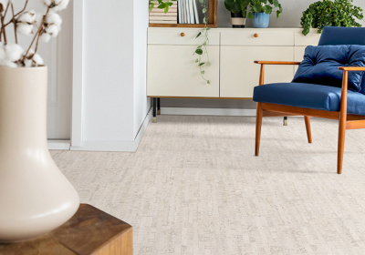 Пробковый пол Corkstyle EcoCork Glue Linea White